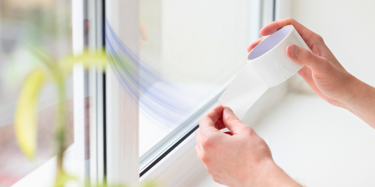 Draft coming through a window.