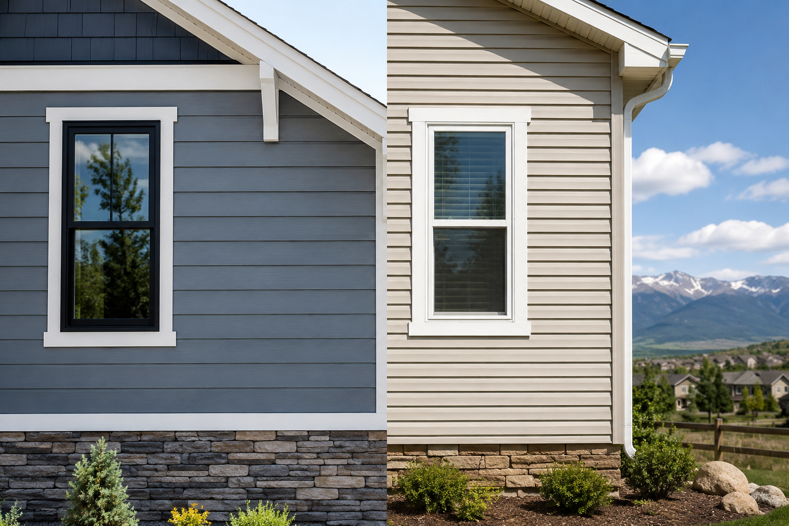 fiber cement vs vinyl siding Colorado